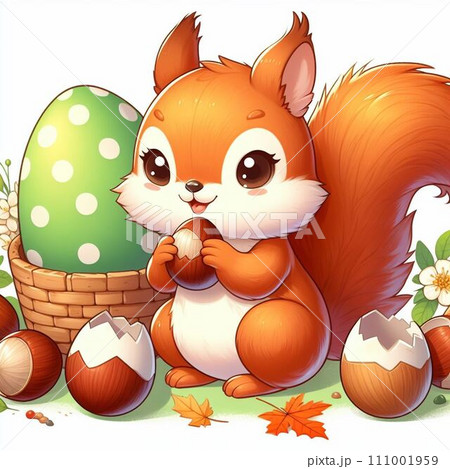 a cute kitten in a basket(AI-generate) 111001959