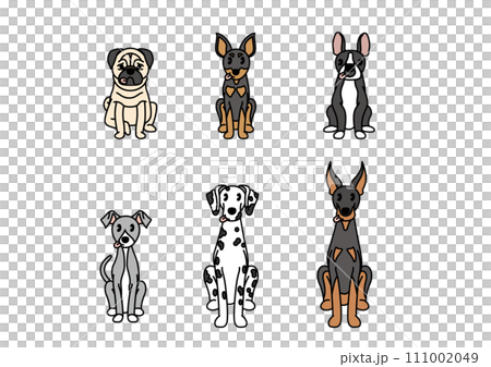 一隻狗的插圖 111002049