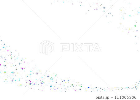 背景素材_ホログラム_星 背景素材_ホログラム_星 111005506