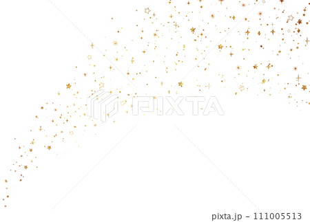 背景素材_ラメグリッター_星 111005513