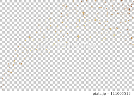 背景素材_ラメグリッター_星 111005513