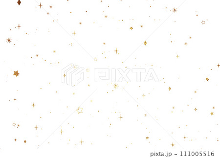 背景素材_ラメグリッター_星 111005516