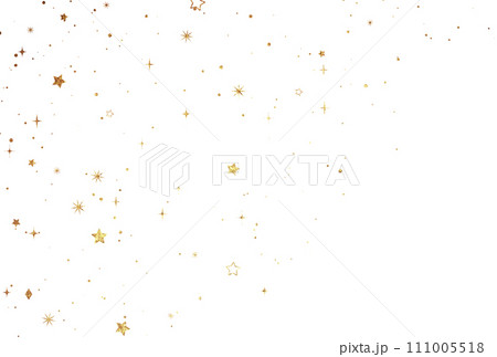 背景素材_ラメグリッター_星 111005518