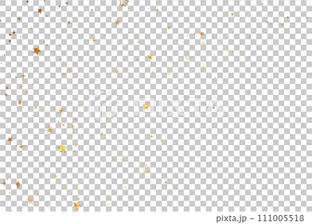 背景素材_ラメグリッター_星 111005518
