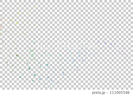 Background material_hologram_star 111005586