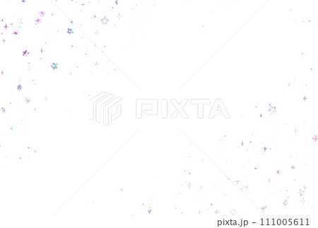背景素材_ホログラム_星 背景素材_ホログラム_星 111005611