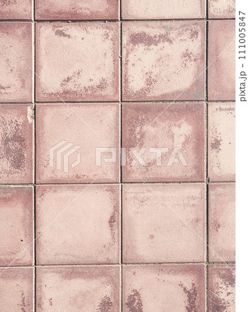 Terracotta exterior tile texture background Terracotta exterior tile texture background 111005847