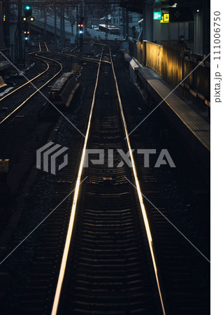 鉄道 線路イメージ 鉄道 線路イメージ 111006750