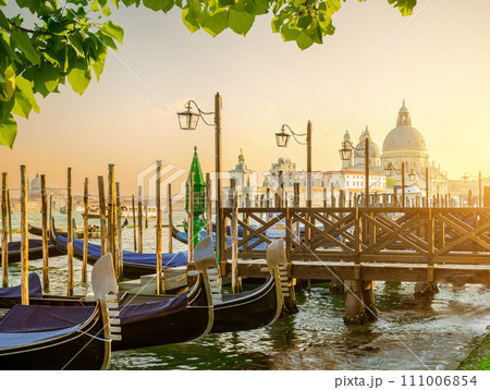 Beautiful Venetian sunset 111006854