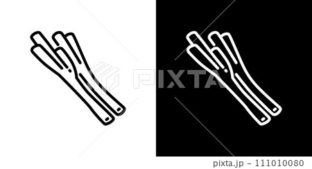 指定野菜の長ねぎアイコン 111010080