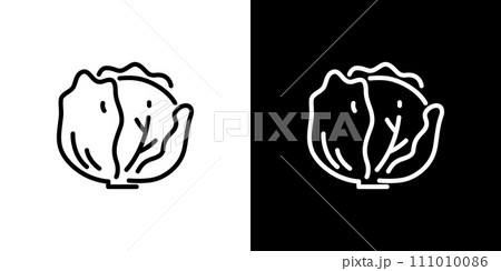 指定野菜のレタスアイコン 111010086