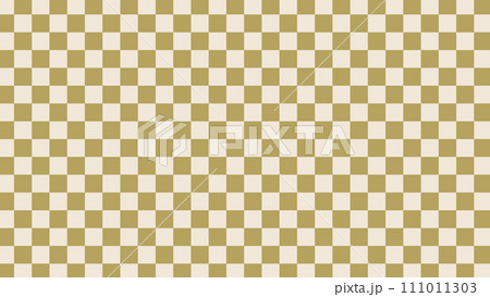 シームレスな和柄パターン　市松模様 111011303