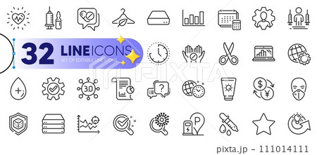 Outline set of Medical tablet, Service and Account line icons for web with Seo analysis, Time management, Heartbeat thin icon. Chemistry lab, Dice, Sunscreen pictogram icon. Mini pc. Vector Outline set of Medical tablet, Service and Account line icons for web with Seo analysis, Time management, Heartbeat thin icon. Chemistry lab, Dice, Sunscreen pictogram icon. Mini pc. Vector 111014111