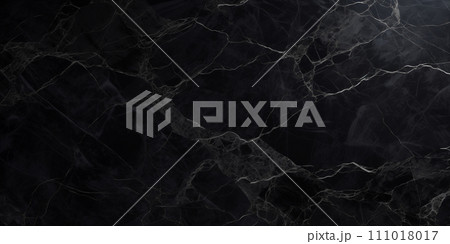 Elegant Black Marble Textured Background for Modern Architecture and Stylish Interior Decor 111018017
