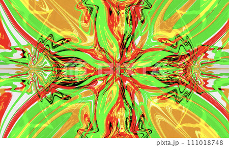 colorful reggae music color sign , abstract design background 111018748