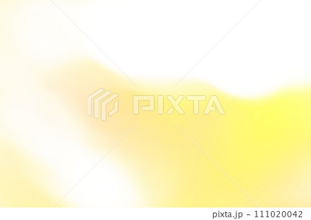 黄色系パステルのシンプルな背景 グラデーションの写真素材 [111020042