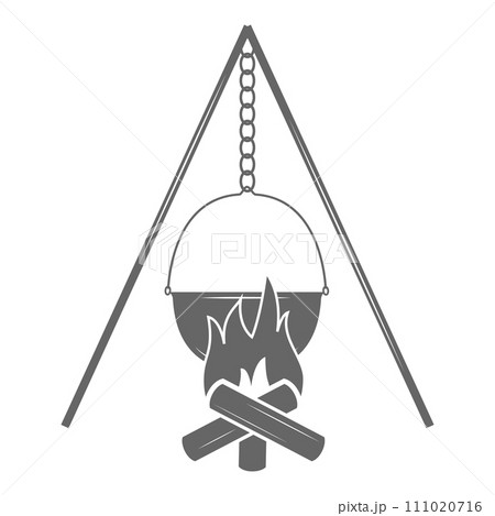 Outdoor Recreation Vector Icon Set.. Item 10 111020716
