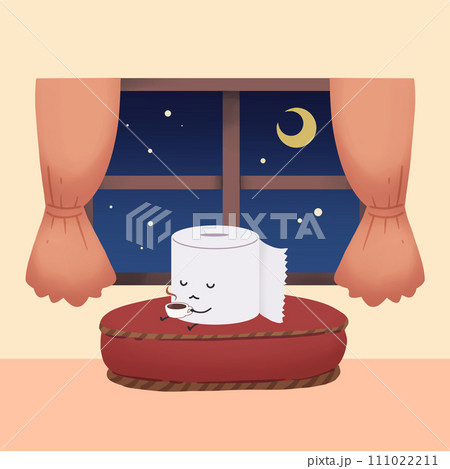 お部屋でゆっくりするトイレットペーパー お部屋でゆっくりするトイレットペーパー 111022211