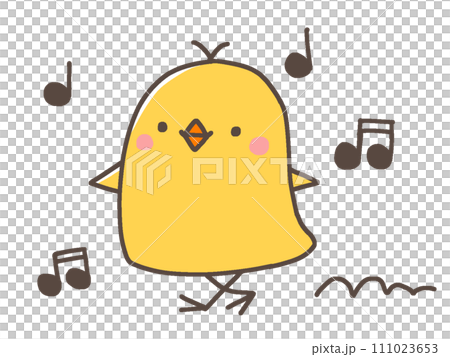 An excited chick 111023653