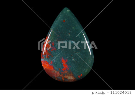 ブラッドストーン 自然が描く模様 111024015