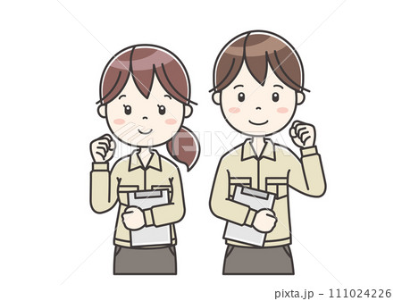 職業別人物イラスト21　Clip art of person by occupation 111024226