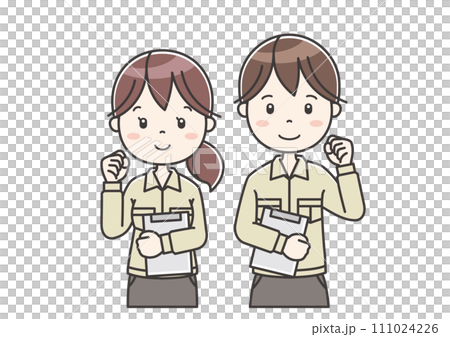 職業別人物イラスト21　Clip art of person by occupation 111024226