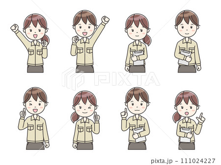 職業別人物イラスト22　Clip art of person by occupation 111024227