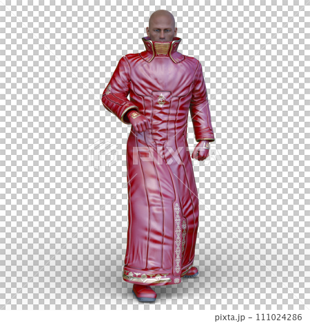 一個穿著長外套的男人 111024286