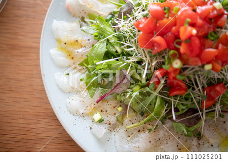 天然平目のカルパッチョ 111025201