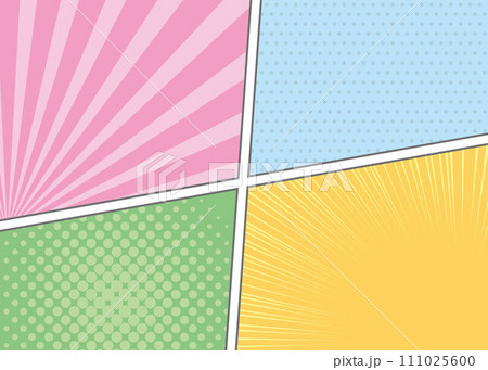 アメコミ　コマ割り　 111025600