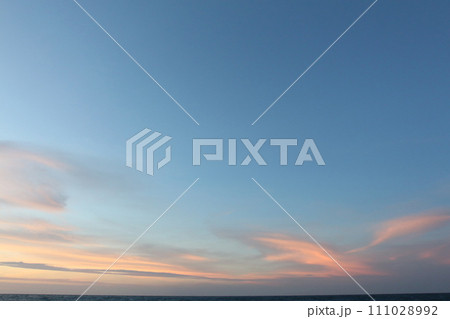 Sky and clouds after sunset,twilight sky background. Sky and clouds after sunset,twilight sky background. 111028992