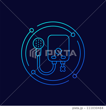 water heater icon, electric boiler for shower 111030484