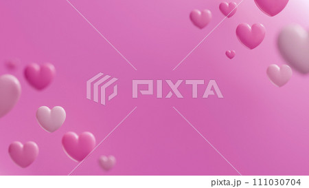 Various heart shapes to convey love with your heart for a happy Valentine's Day. Various heart shapes to convey love with your heart for a happy Valentine's Day. 111030704