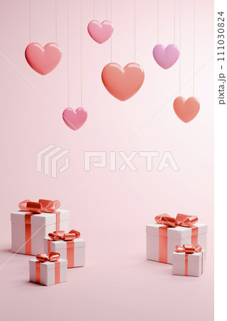 Various heart shapes to convey love with your heart for a happy Valentine's Day. Various heart shapes to convey love with your heart for a happy Valentine's Day. 111030824