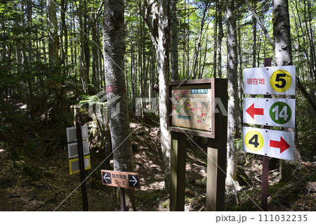 日光白根山の散策コース 111032235