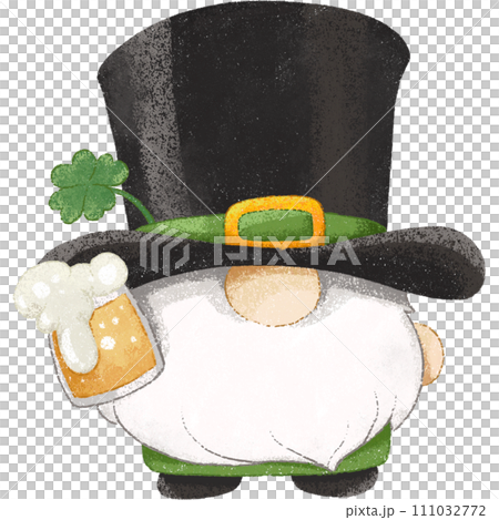 Gnomes ST Patrick day Clipart 111032772