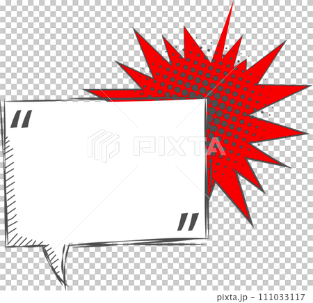 Black and white color Pop art polka dots halftone speech bubble balloon icon sticker memo keyword planner text box banner, flat png transparent element design 111033117