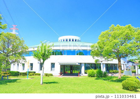 愛知県東浦町、東浦町中央図書館の風景 愛知県東浦町、東浦町中央図書館の風景 111033461