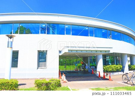 愛知県東浦町、東浦町中央図書館の風景 愛知県東浦町、東浦町中央図書館の風景 111033465