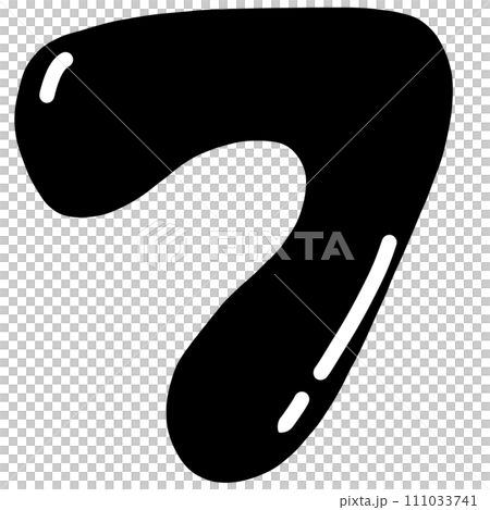 Number font cute 111033741