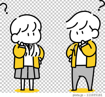 Thinking male and female students 111035181