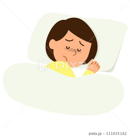 眠れない女性1 眠れない女性1 111035182