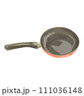 フライパンの手描き水彩風イラスト 111036148