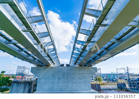 大阪府枚方市　新名神淀川橋梁工事 111036357