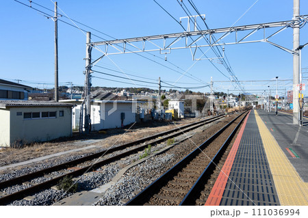 東海道線 早川駅ホーム 東海道線 早川駅ホーム 111036994