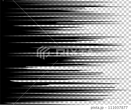スピード感のある白黒の線 スピード感のある白黒の線 111037877