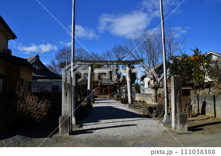 埼玉県本庄市山王堂の日枝神社 111038308