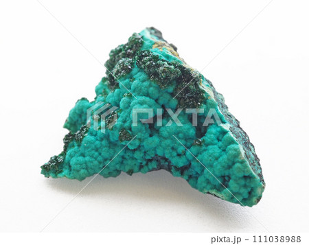 マラカイト＆クリソコラの原石（孔雀石＆珪孔雀石） 111038988