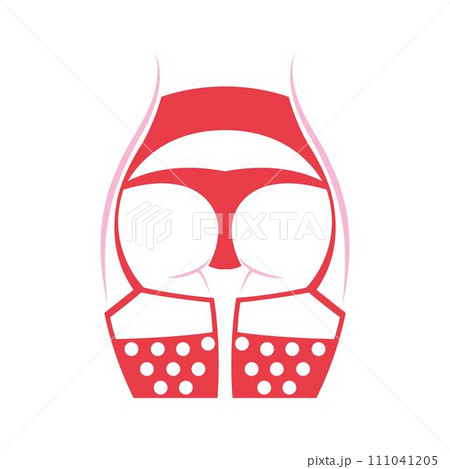 Sexy women underwear icon 111041205