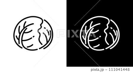 指定野菜のキャベツアイコン 111041448